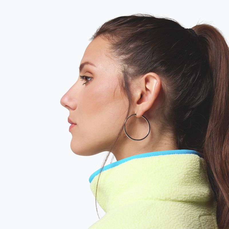 Női polárpulóver Columbia Helvetia II Cropped Half Snap Fleece Citron Haze/Black/Compass Blue 8