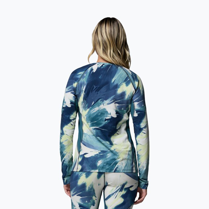 Női termikus hosszú ujjú felső Columbia Omni-Heat Infinity Knit everblue snowflight 3