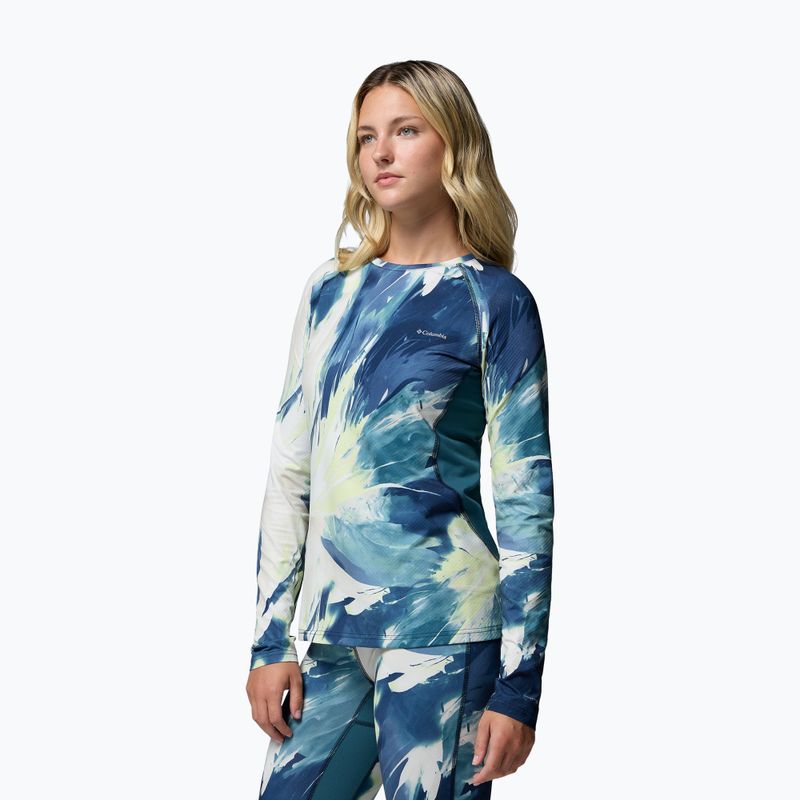 Női termikus hosszú ujjú felső Columbia Omni-Heat Infinity Knit everblue snowflight 4