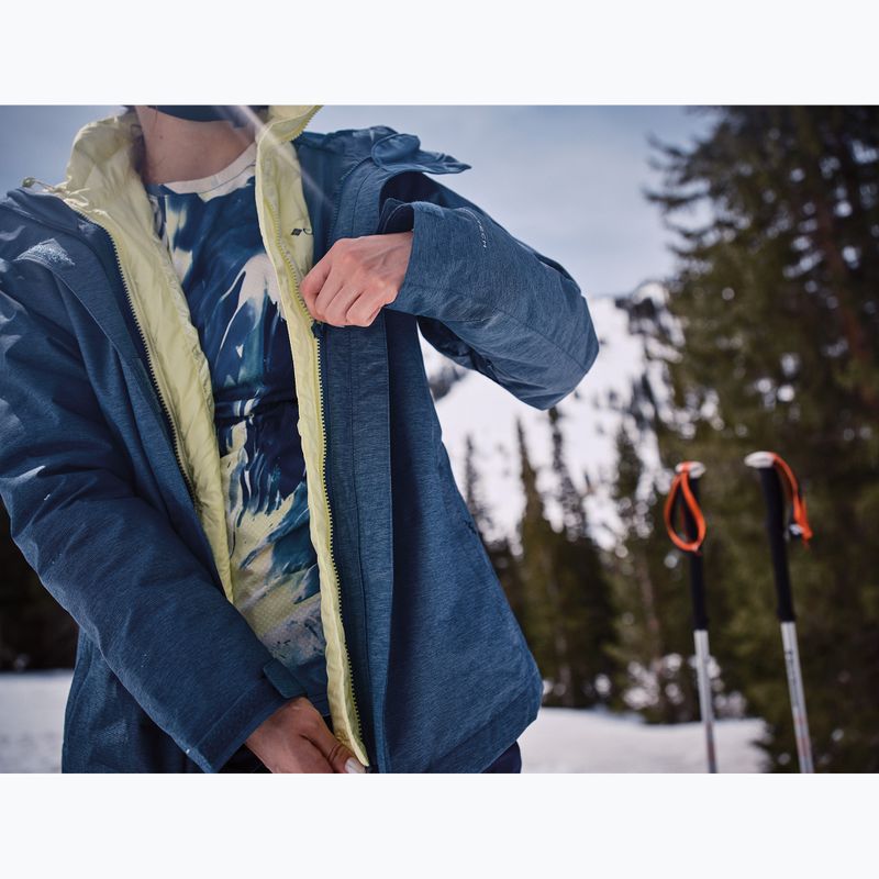 Női termikus hosszú ujjú felső Columbia Omni-Heat Infinity Knit everblue snowflight 8