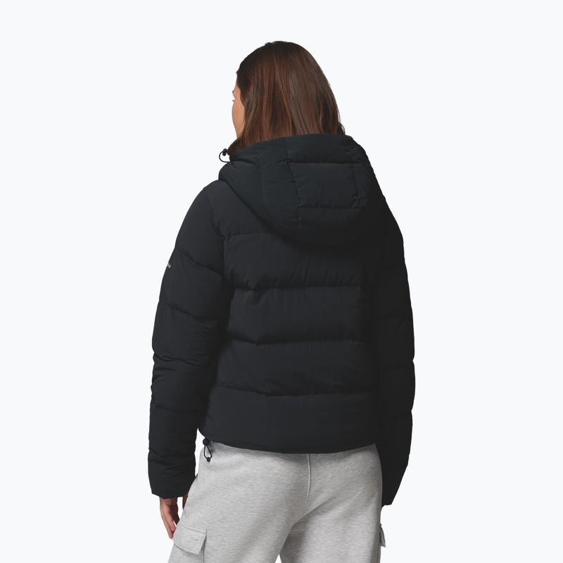 Női pehelydzseki Columbia Amaze Puff Hooded black 3