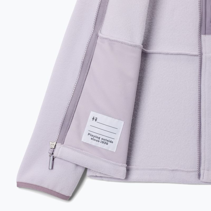 Gyerek polárdzseki Columbia Fast Trek IV Fleece Full Zip lavender pearl/shale purple 3