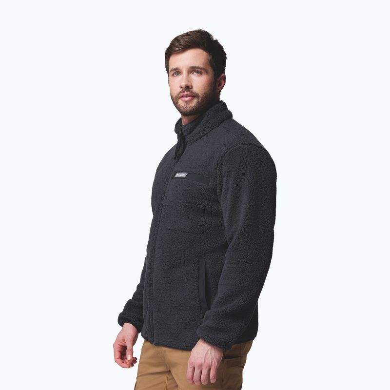 Férfi polárdzseki Columbia Rugged Ridge High Pile Full Zip black 4