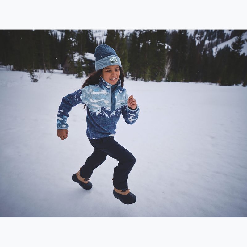 Gyerek téli csizma Columbia Youth Powderbug Alpine sahara/black 8