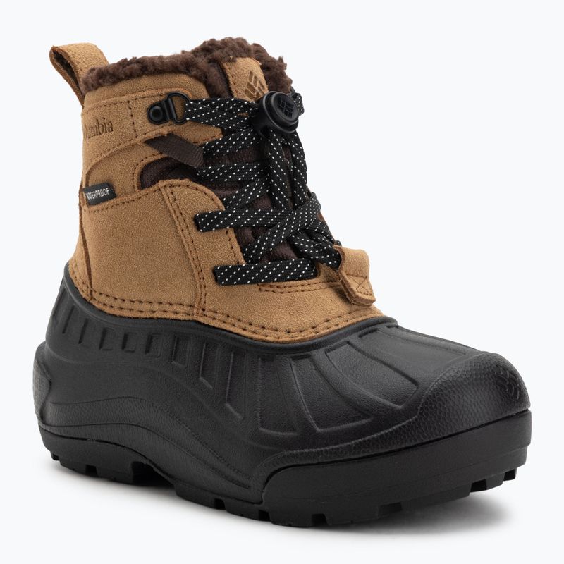Gyerek téli csizma Columbia Youth Powderbug Alpine sahara/black