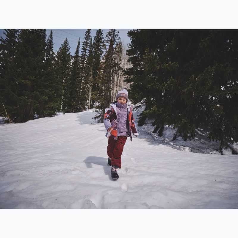 Gyerek hócsizma Columbia Youth Powderbug Alpine graphite/pink haze 8