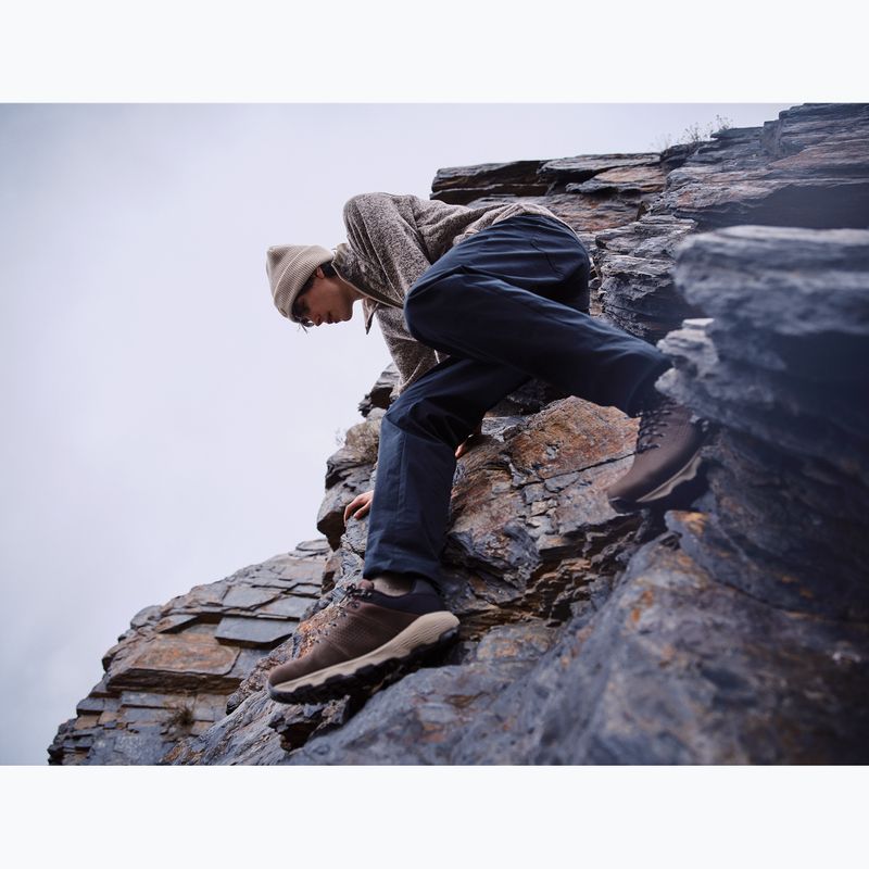 Férfi túrabakancs Columbia Newton Nimble Leather tundra/black 9