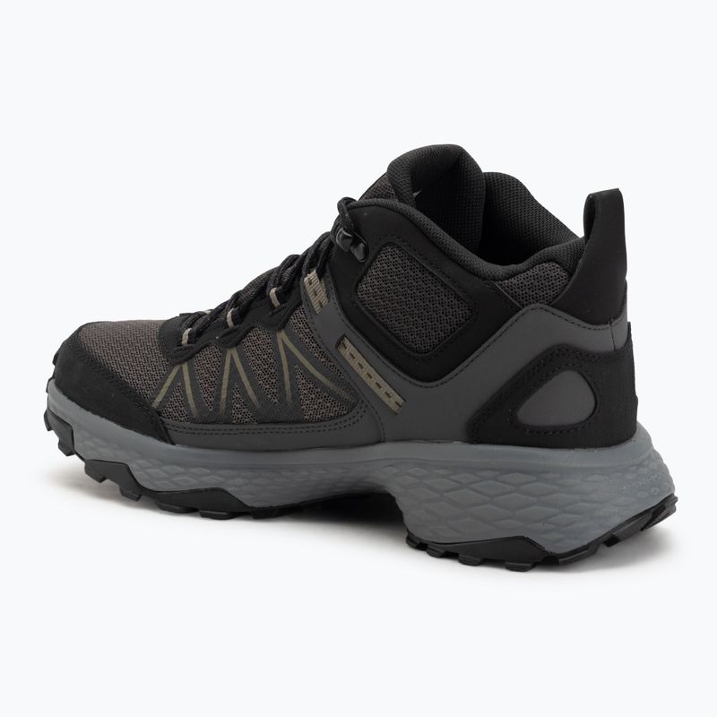 Férfi túracipő Columbia Peakfreak Rush Mid Outdry dark grey/stone green 3