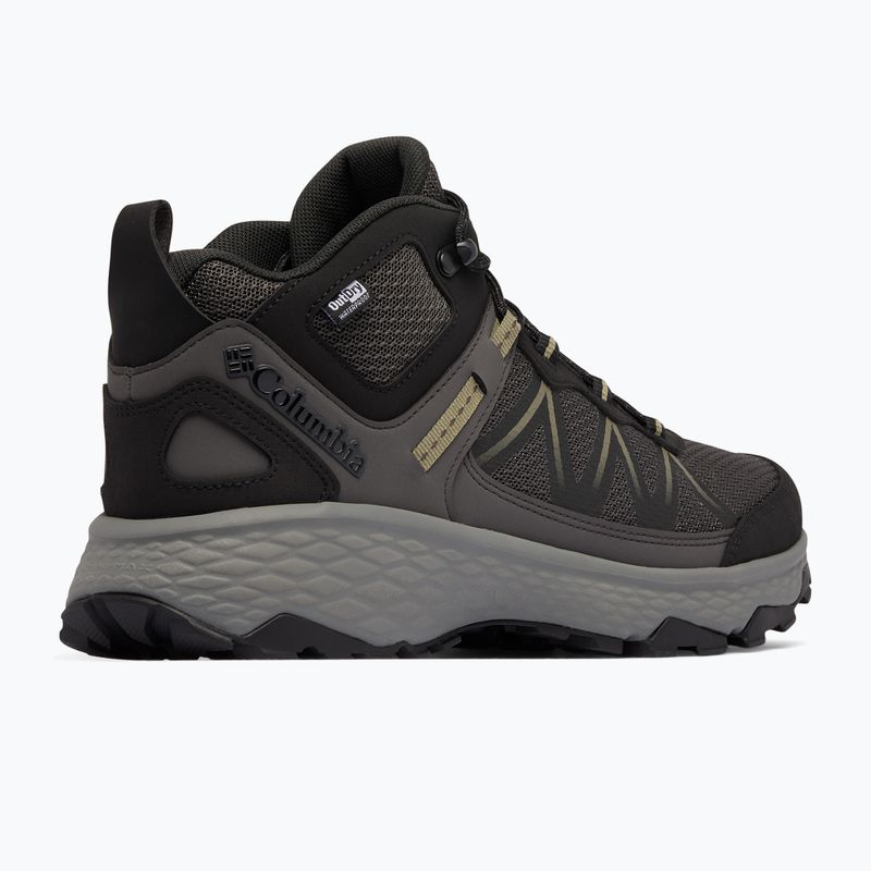 Férfi túracipő Columbia Peakfreak Rush Mid Outdry dark grey/stone green 12
