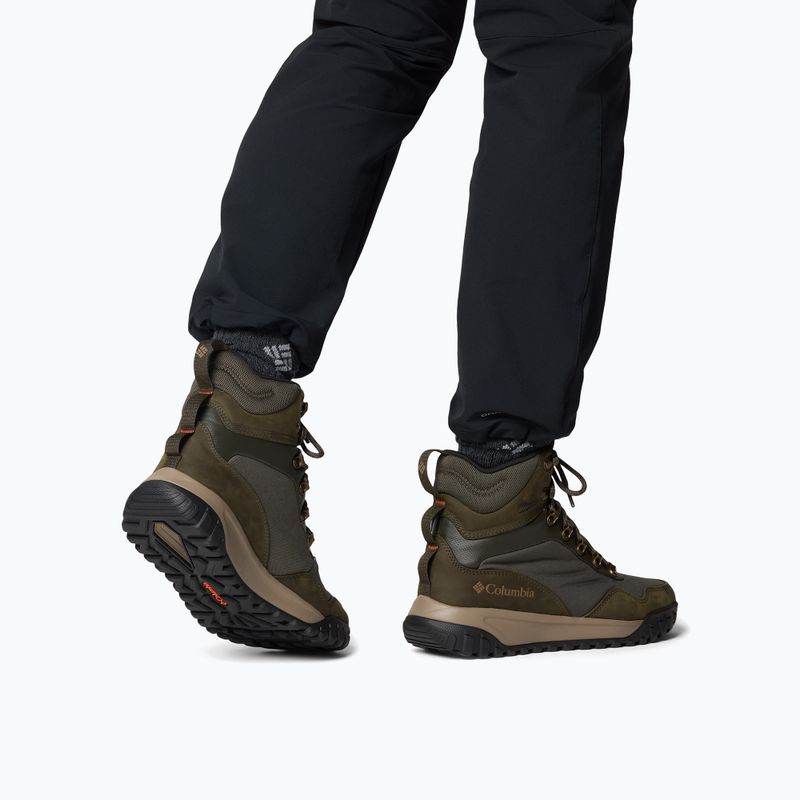 Columbia Burnsider Omni-Heat Infinity férfi cipő deep olive/tangy orange 8