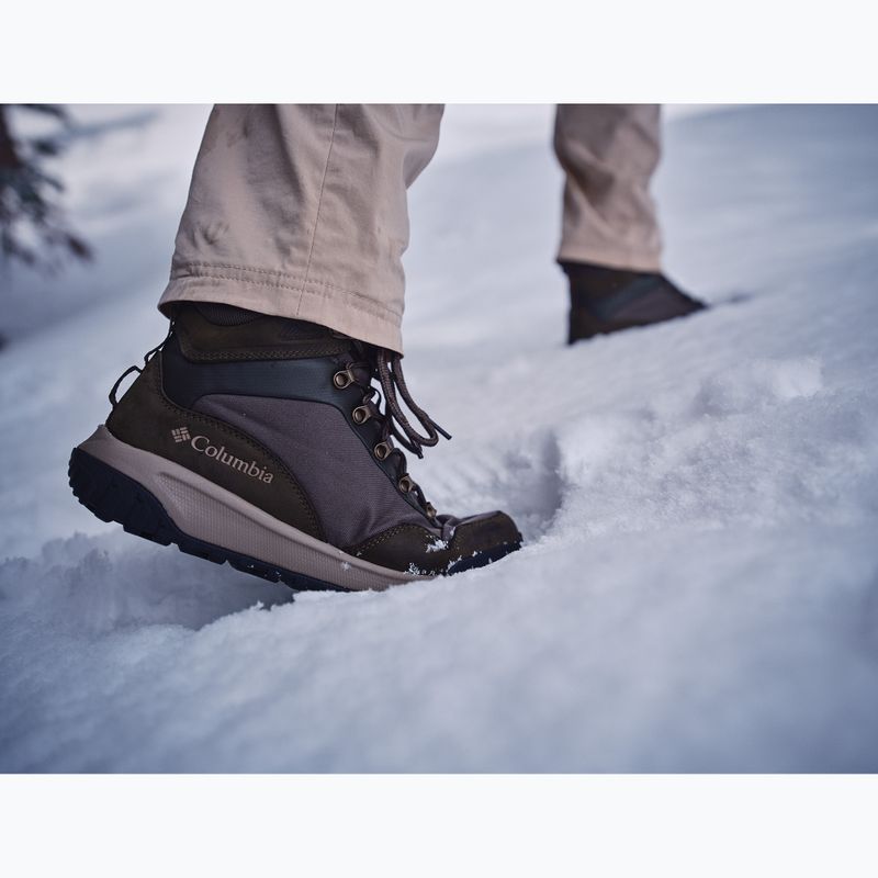 Columbia Burnsider Omni-Heat Infinity férfi cipő deep olive/tangy orange 9