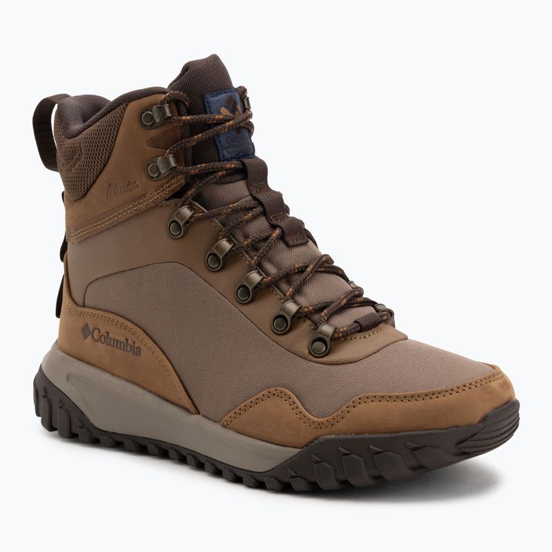 Férfi cipő Columbia Burnsider Omni-Heat Infinity dark brown/dark mountain