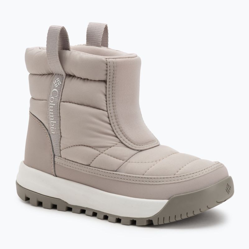 Gyerek hótaposó Columbia Youth Snowtrot Mid Soft Taupe/Sea Salt
