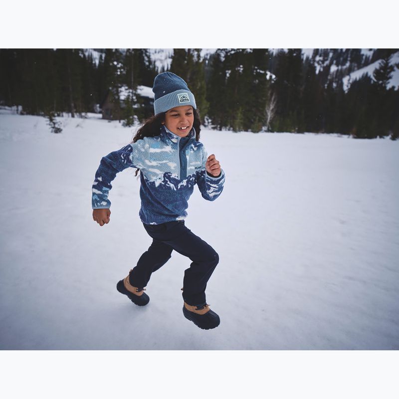 Gyerek hócsizmák Columbia Youth Powderbug Alpine Sahara/Black 8