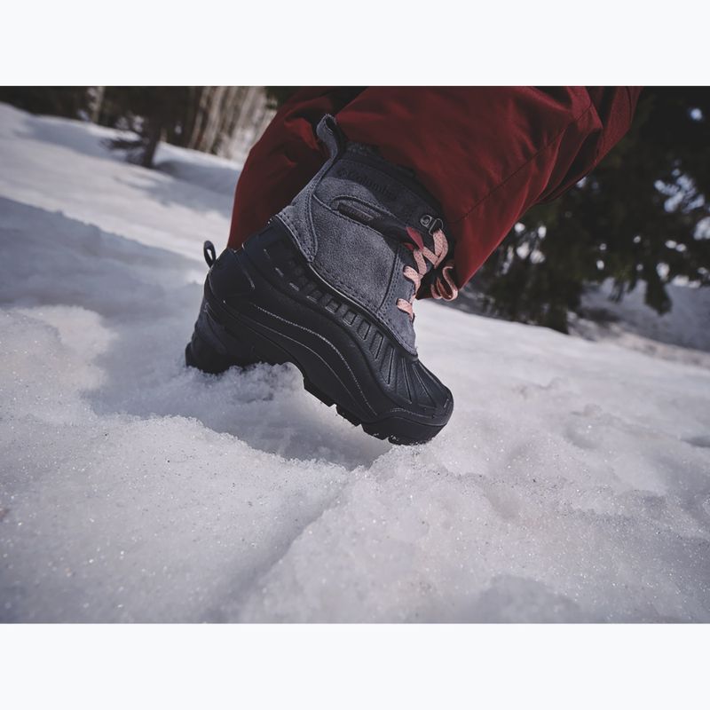 Gyerek hótaposó Columbia Youth Powderbug Alpine graphite/pink haze 9