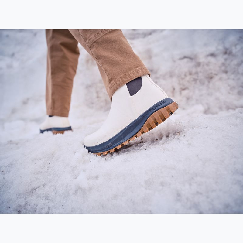 Női téli csizma Columbia Snowtrot Slush sea salt/shark 12