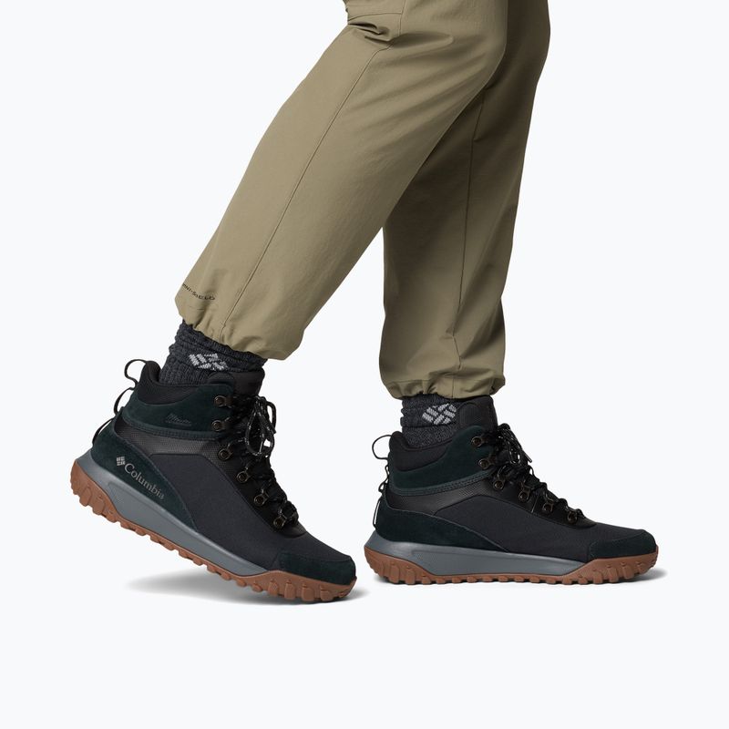 Férfi cipők Columbia Burnsider Waterproof black/city grey 8