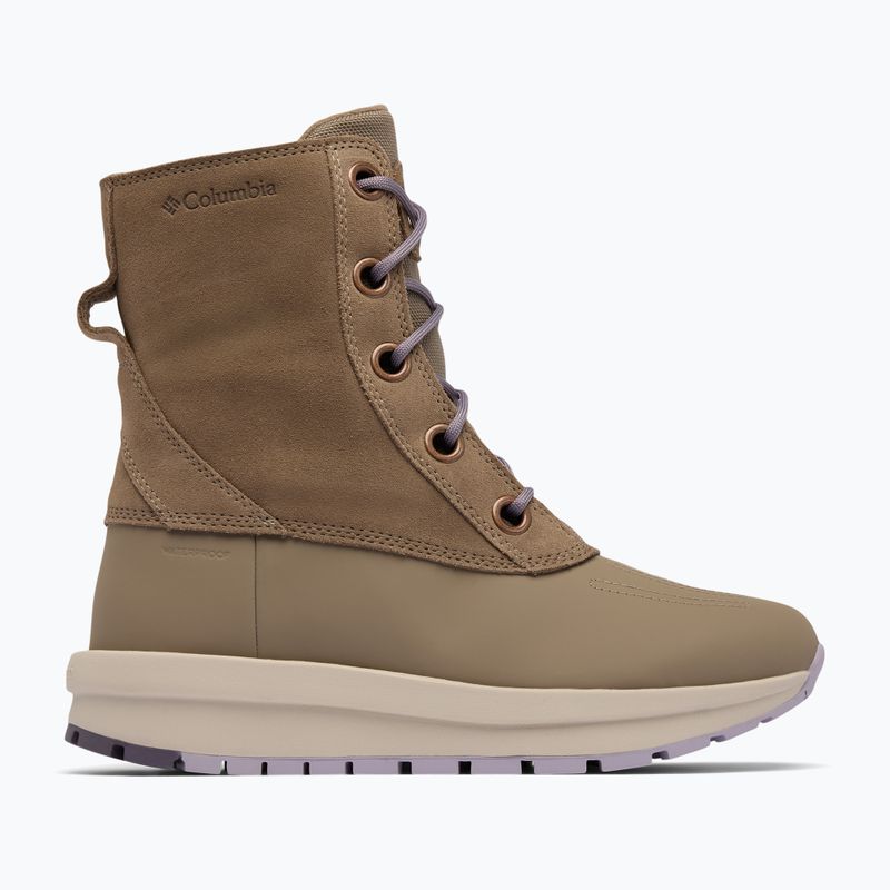 Női téli csizma Columbia Moritza Shield Omni-Heat V2 wet sand/lavender pearl 10