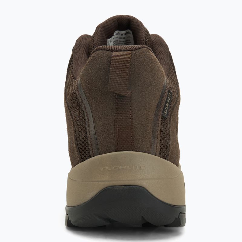 Férfi túrabakancs Columbia Redmond IV Mid Wp cordovan/tangy orange 5