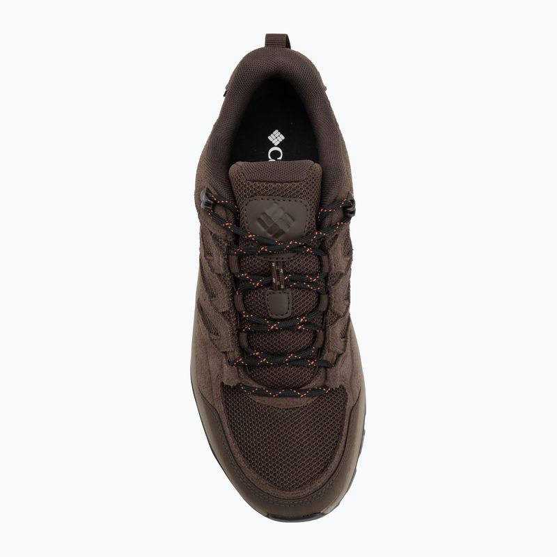 Férfi túracipő Columbia Redmond IV Low Wp cordovan/tangy orange 5