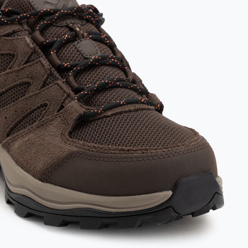 Férfi túracipő Columbia Redmond IV Low Wp cordovan/tangy orange 7