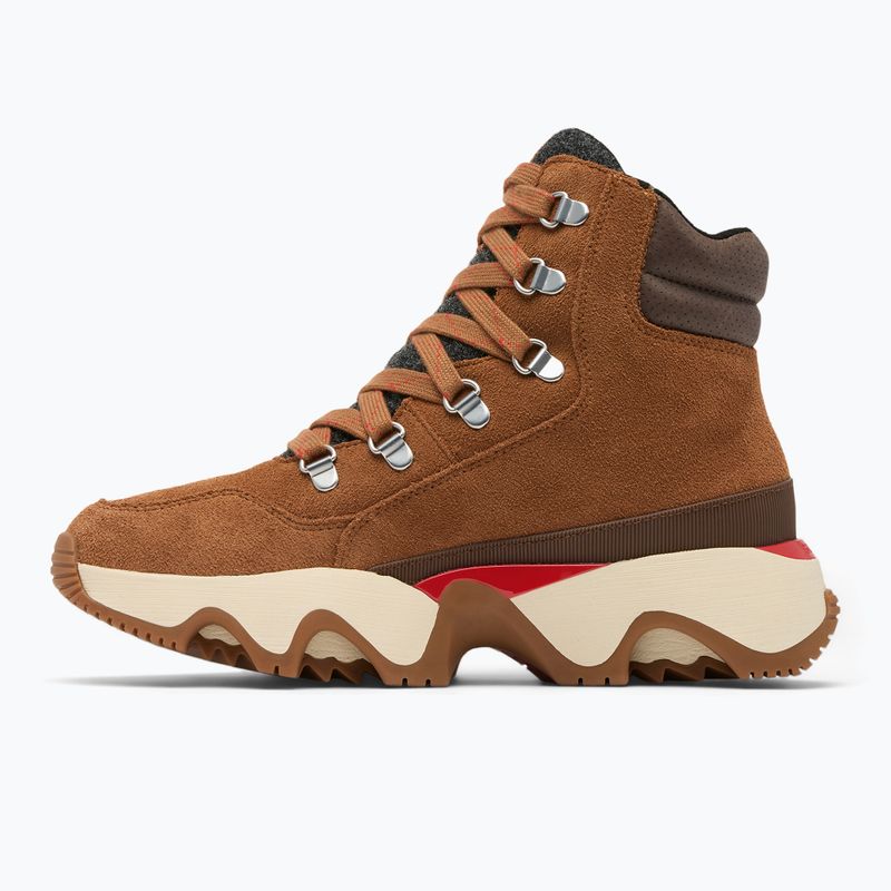 Női Sorel Kinetic Impact Conquest Plus bársony barna/tobacco csizma 10