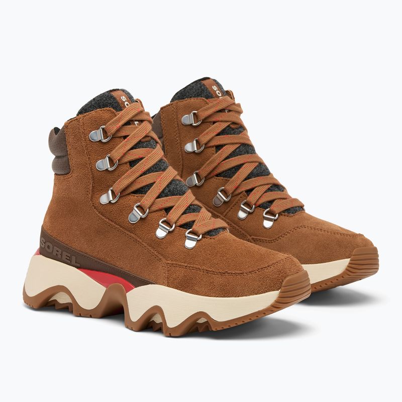 Női Sorel Kinetic Impact Conquest Plus bársony barna/tobacco csizma 12