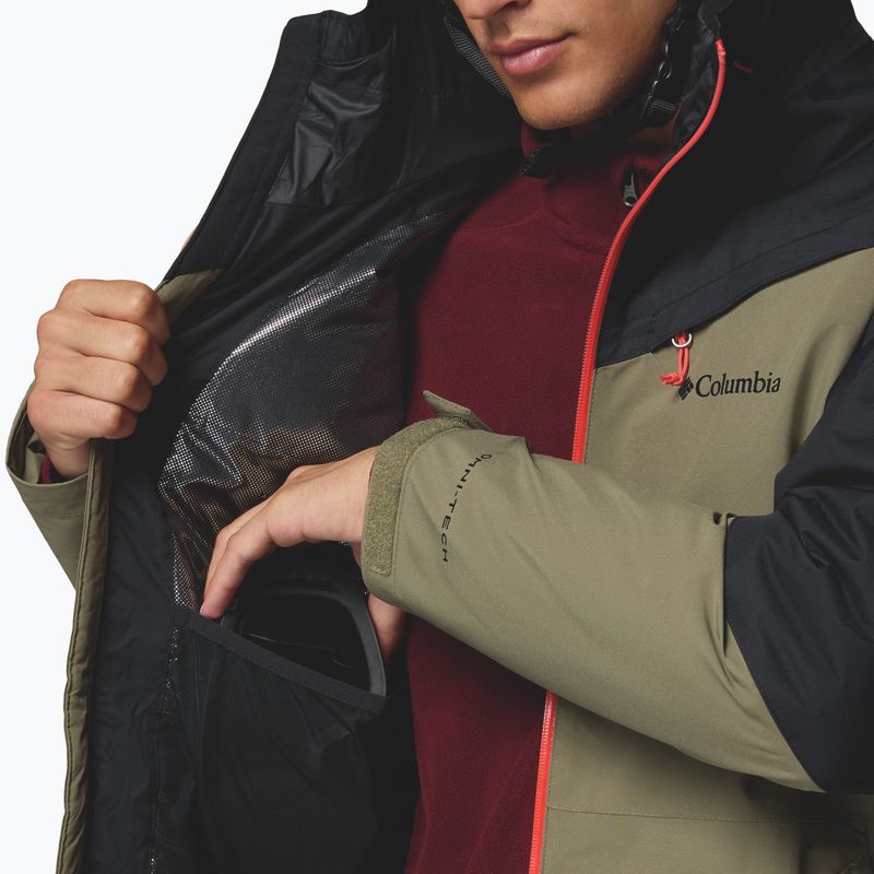 Férfi sídzseki Columbia Iceberg Point II stone green/black 10