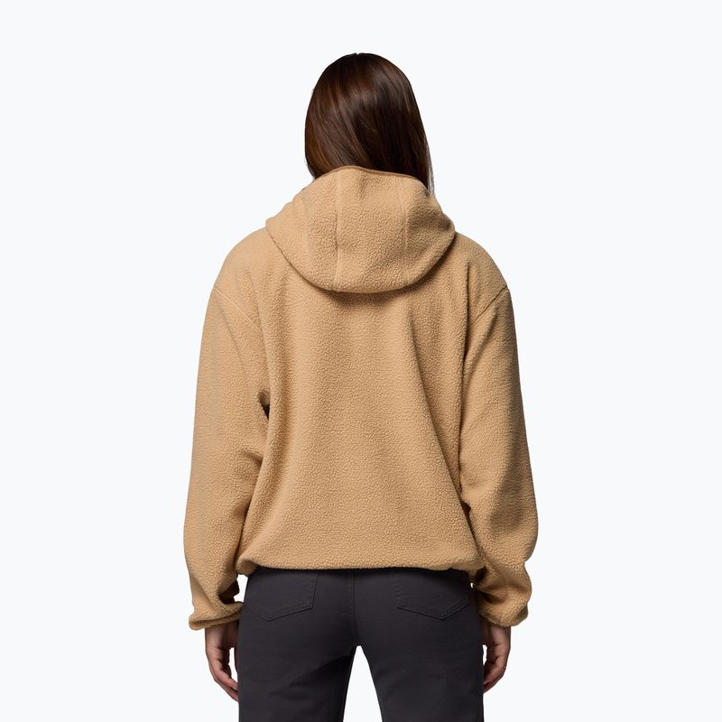 Női polár pulóver Columbia Helvetia II Hoodie canoe 3