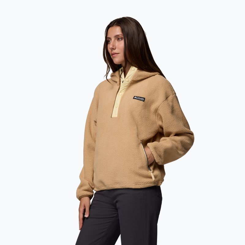 Női polár pulóver Columbia Helvetia II Hoodie canoe 4