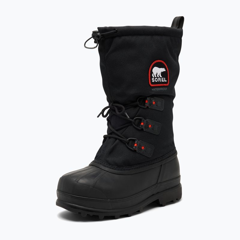 Női hótaposó Sorel Glacier XT black/red quar 2