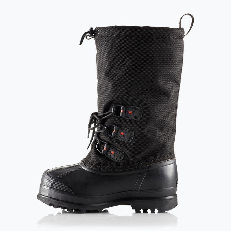 Női hótaposó Sorel Glacier XT black/red quar 3