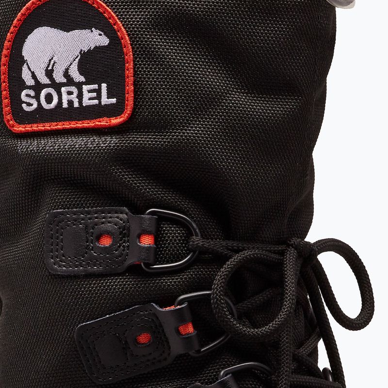 Női hótaposó Sorel Glacier XT black/red quar 7