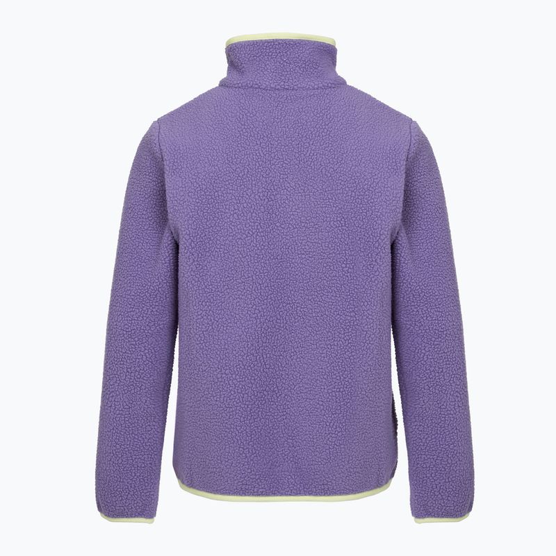 Gyerek polár pulóver Columbia Halvetia II Half Snap Fleece stormwatch/lavender pearl 2