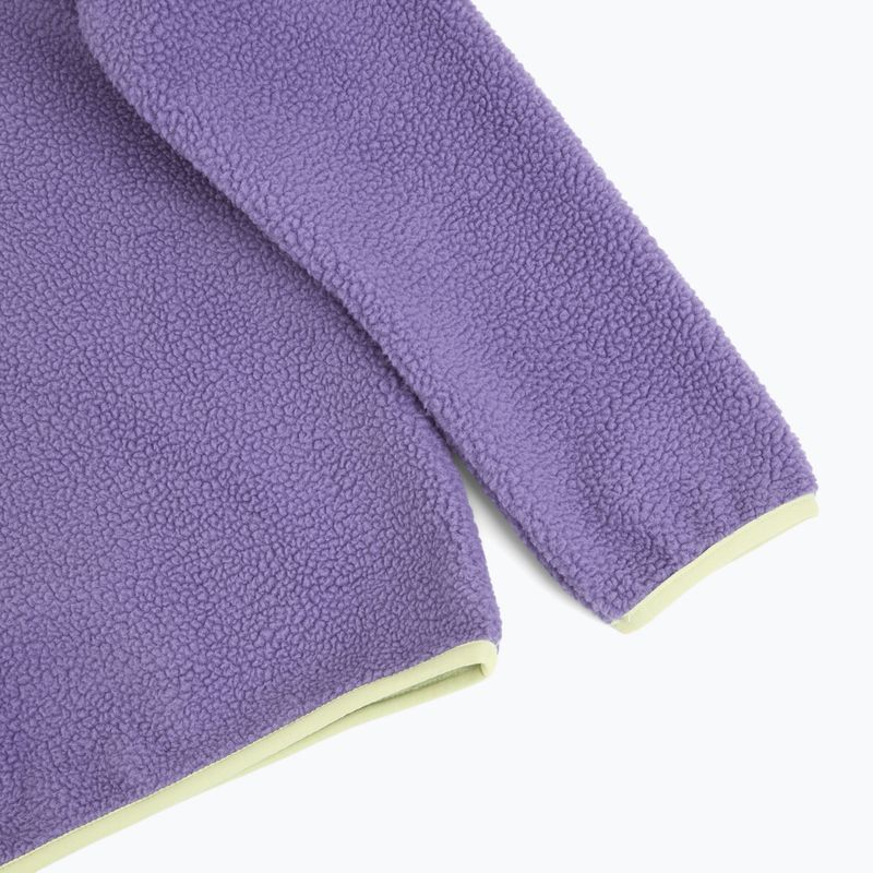 Gyerek polár pulóver Columbia Halvetia II Half Snap Fleece stormwatch/lavender pearl 4