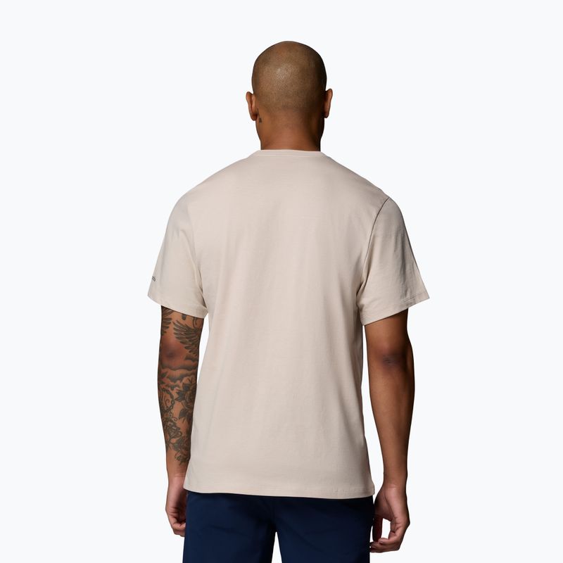 Férfi póló Columbia CSC Seasonal Graphic dark stone/heavenly stacked gem 3