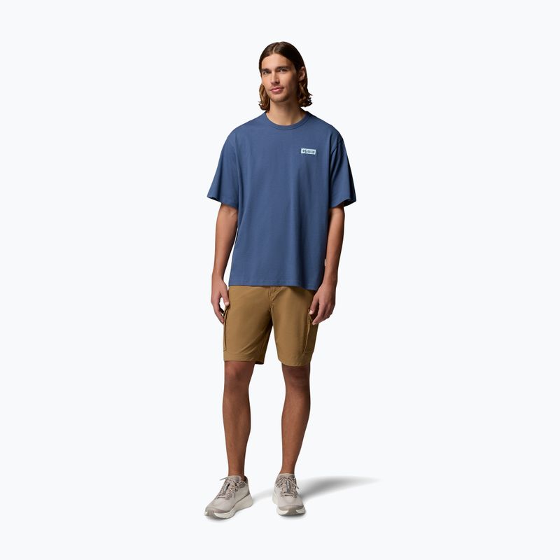 Férfi póló Columbia CSC Heavyweight Iconic Tee dark mountain/csc box logo 2