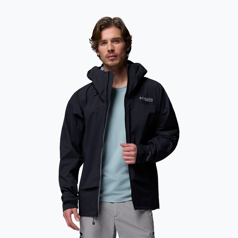 Férfi softshell dzseki Columbia Saudan Pro 3L black 5
