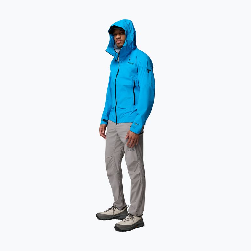 Férfi softshell dzseki Columbia Saudan Pro 3L compass blue 2