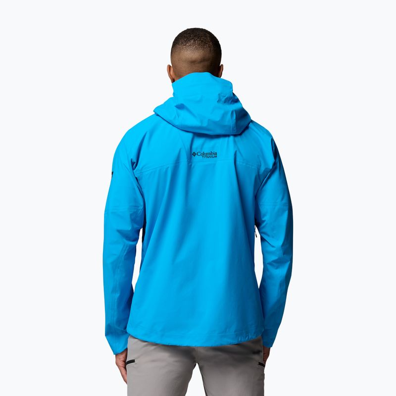 Férfi softshell dzseki Columbia Saudan Pro 3L compass blue 3