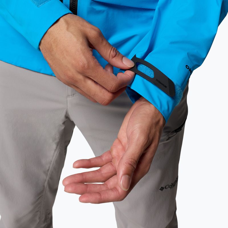 Férfi softshell dzseki Columbia Saudan Pro 3L compass blue 11
