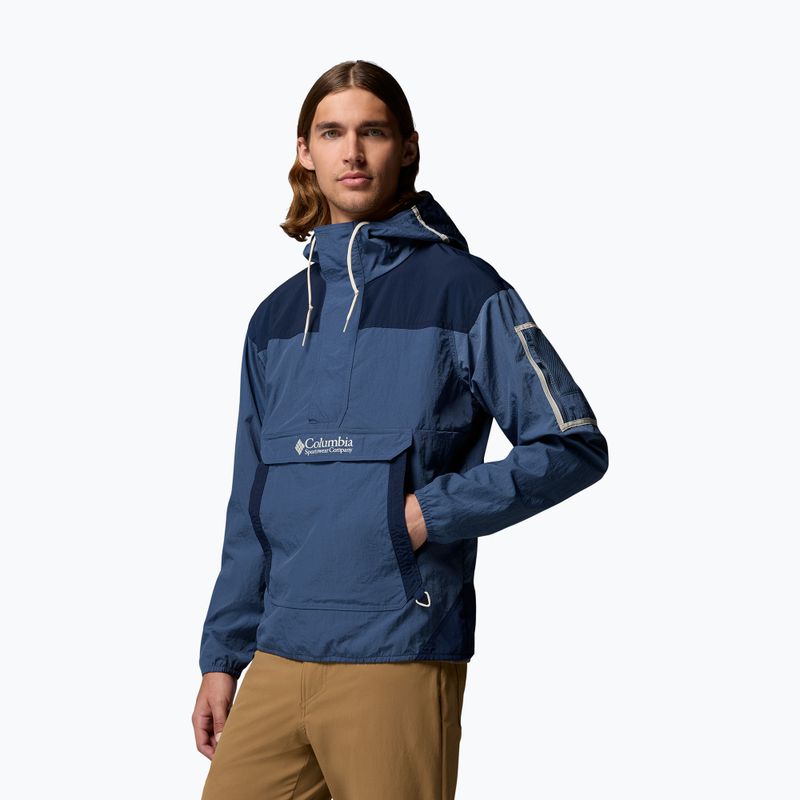 Férfi szélálló dzseki Columbia Challenger Windbreaker Anorak dark mountain/collegiate navy 4