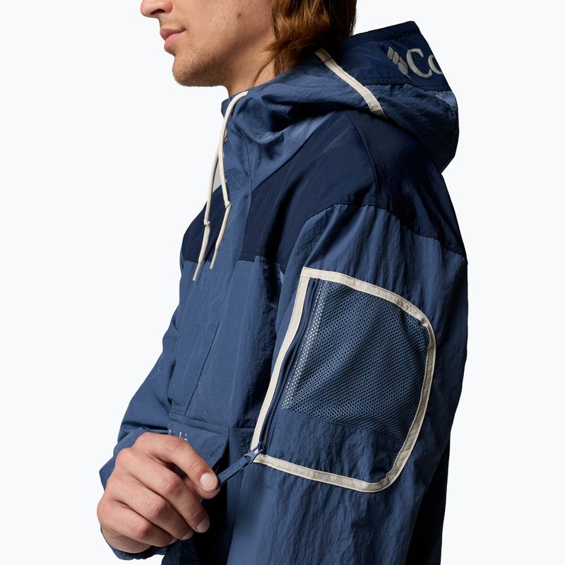 Férfi szélálló dzseki Columbia Challenger Windbreaker Anorak dark mountain/collegiate navy 7