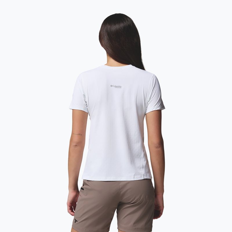 Női póló Columbia Diamond Peak Pro white 3