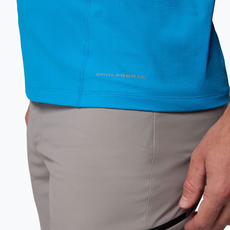 Férfi póló Columbia Diamond Peak Pro compass blue 9