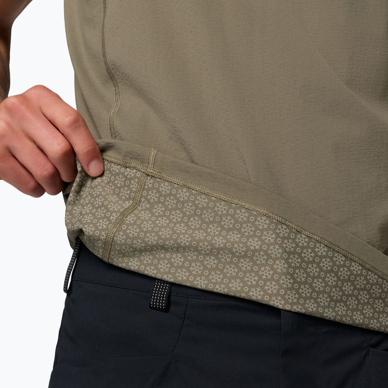 Férfi póló Columbia Diamond Peak Pro stone green 7