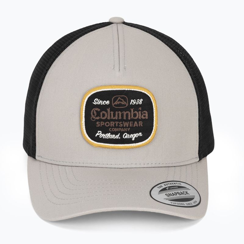 Baseballsapka Columbia Road Ready Snap Back flint grey/beer label 2
