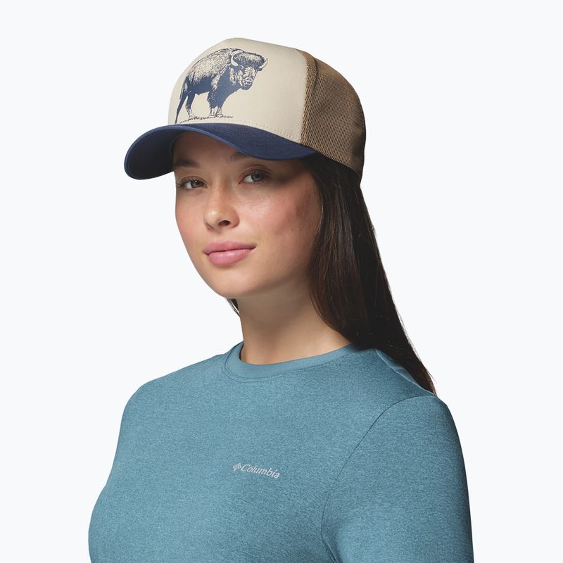 Baseballsapka Columbia Road Ready Snap Back nocturnal/ancient fossil/buffalo 3