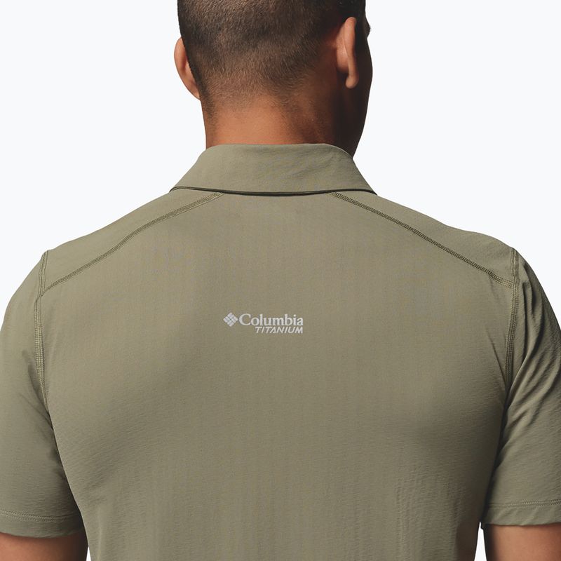 Férfi póló Columbia Diamond Peak Pro Polo stone green 6