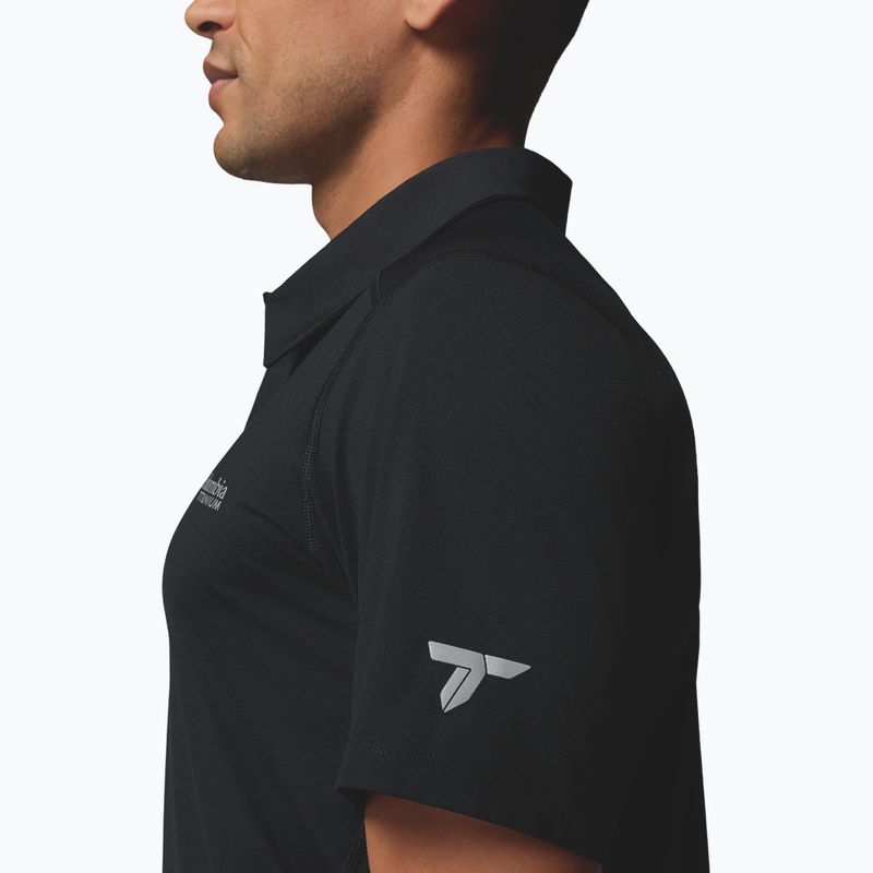 Férfi póló Columbia Diamond Peak Pro Polo black 5